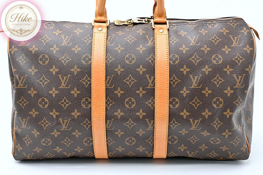 Louis Vuitton Keepall 45 Monogram Handbag M41428 Authentic Condition *AB* B0105