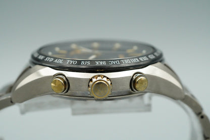 *NEAR MINT* SEIKO ASTRON SBXB087 8X22-0AG0-2 Solar Black Dial 46mm Mens Watch