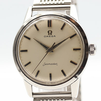 *Exc+4* Vintage 1960s OMEGA Seamaster Cal.285 Hand Wind Cream 36mm Mens Watch