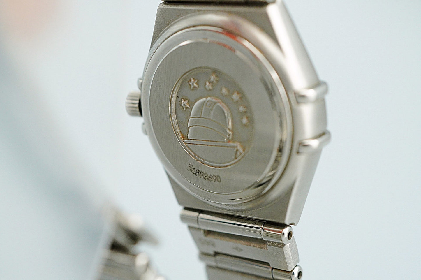 *N MINT* Vintage OMEGA Constellation Cal.1456 Ref.795.1203 Qz  22mm Women Watch