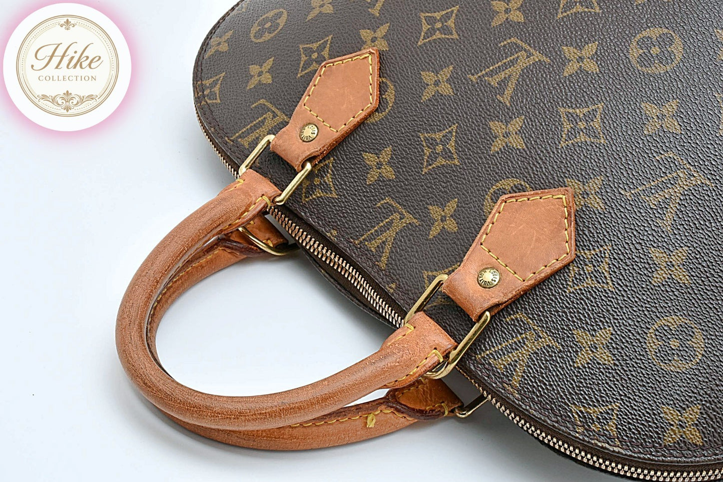Louis Vuitton Alma PM Monogram Brown Handbag M51130 Ladies Authentic #B0007
