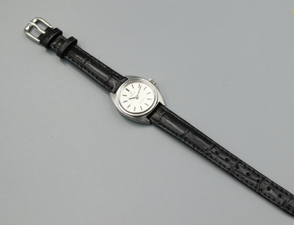 *Exc+5* Vintage OMEGA Geneve Cal.485 Hand Winding White Dial Round Women Watch