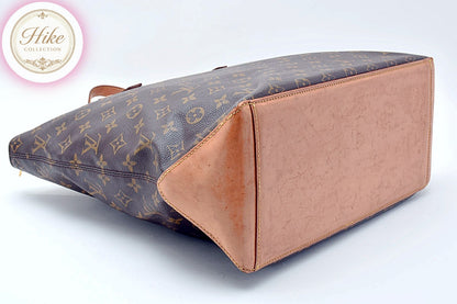 Louis Vuitton CABAS MEZZO Monogram Brown Tote Bag M51151 Authentic Condition SA