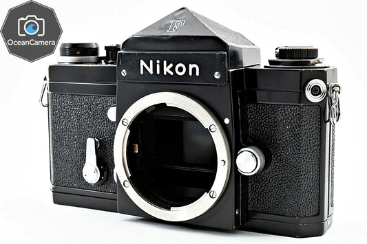 SN706xxxx *Exc+5* Nikon F Eye Level Black 35mm SLR Film Camera Body From JAPAN