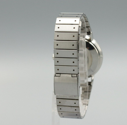 *N MINT++* Vintage OMEGA Seamaster Hand Winding Silver Dial CrossLine Mens Watch