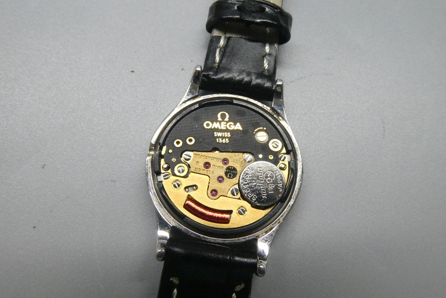 *N MINT* Vintage 1981 OMEGA De Ville Cal.1365 Ref.191.0097 Qz 24mm Women Watch