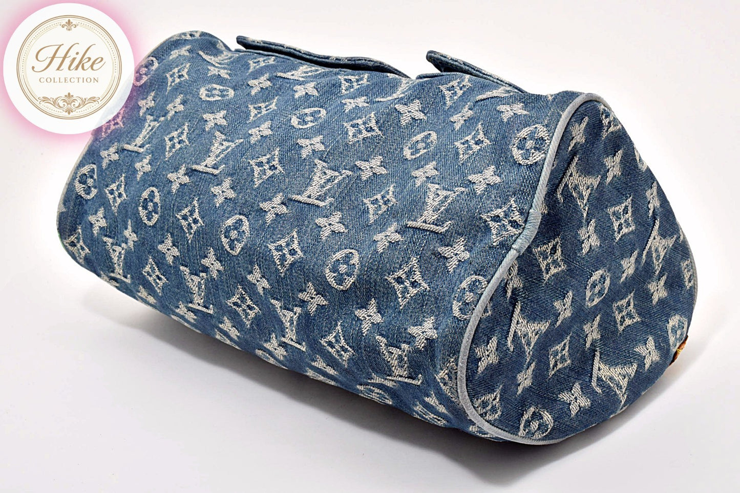 Louis Vuitton Denim Neo Speedy Monogram Handbag M95019 Auth Condition *B* B0085