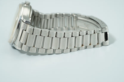 *NEAR MINT* Vintage OMEGA Constellation Cal.1250 Qz White Round 35mm Mens Watch