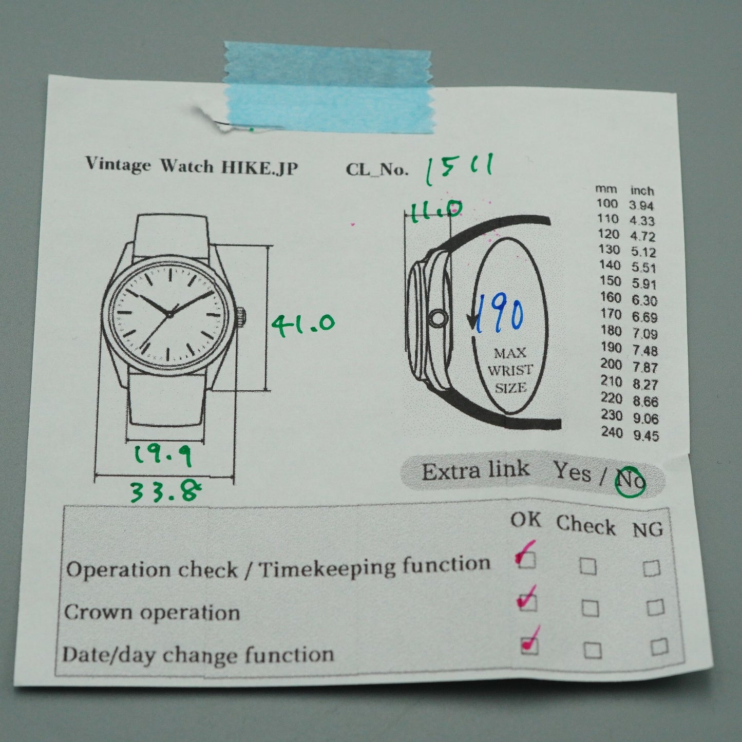 *Exc+5* Vintage 1975 SEIKO GRAND 4842-5011 Quartz Gold Square 34mm Mens Watch
