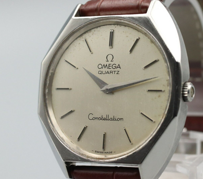 *Exc+5* Vintage OMEGA Constellation Cal.1330 Quartz White Dial Women Watch JAPAN