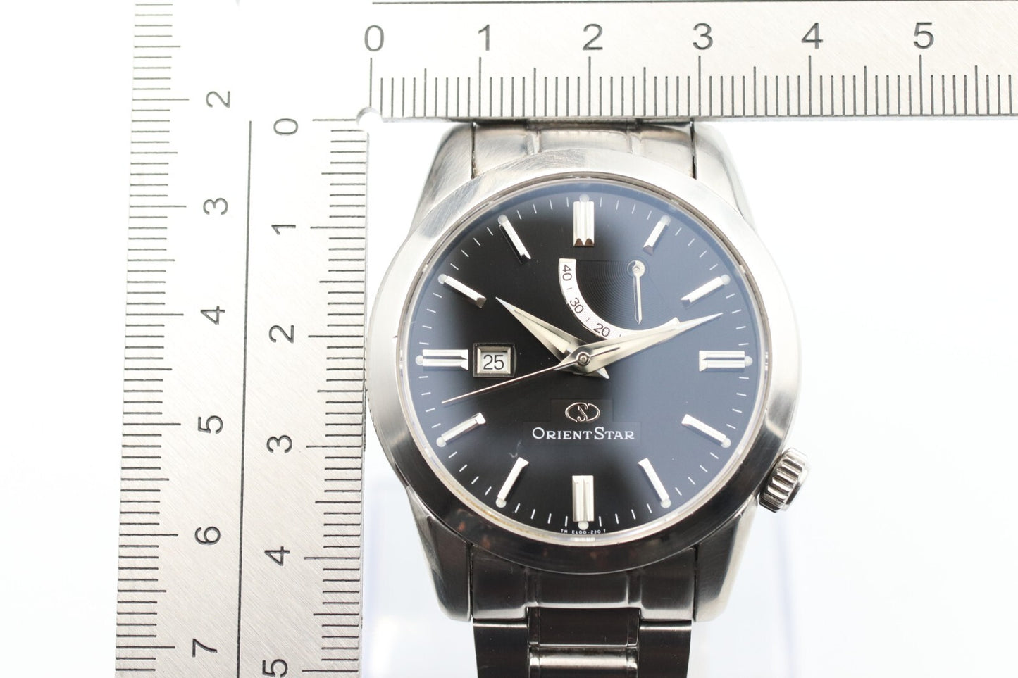 *N MINT* ORIENT STAR EL00-C0 Automatic Black Dial Round 39mm Mens Watch