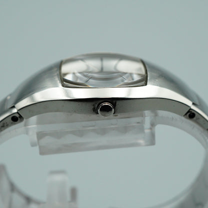 *N MINT* Vintage SEIKO 4N21-5460 Qz White Dial Square 24mm Women,Ladies Watch