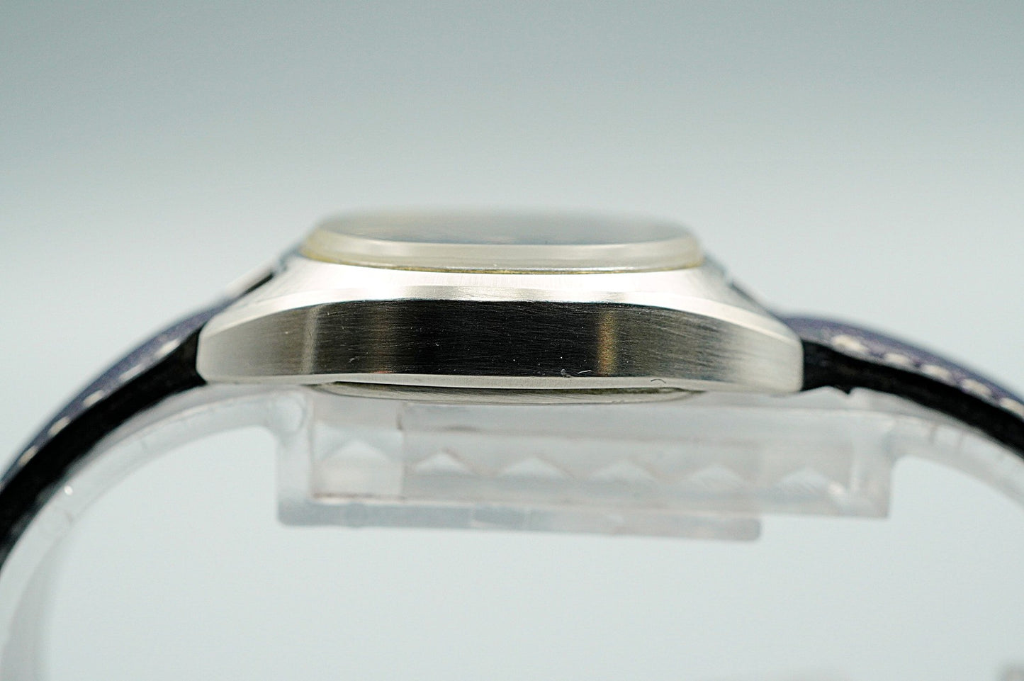 *N MINT* Vintage 1973 SEIKO NOIE 2415-7010 Automatic Blue Oval 24mm Women Watch
