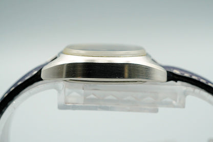 *N MINT* Vintage 1973 SEIKO NOIE 2415-7010 Automatic Blue Oval 24mm Women Watch