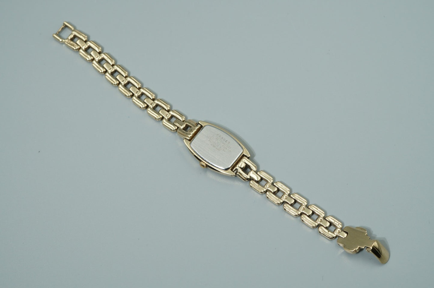 *Exc+5* Vintage 1990 SEIKO LUCENT 4N21-5280 Qz White Rectangle 18mm Women Watch