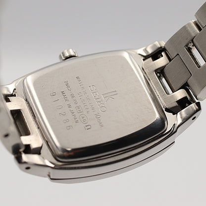 *MINT* SEIKO LK 7S26-03S0 Quartz White Dial Square 24mm Women Ladies Watch