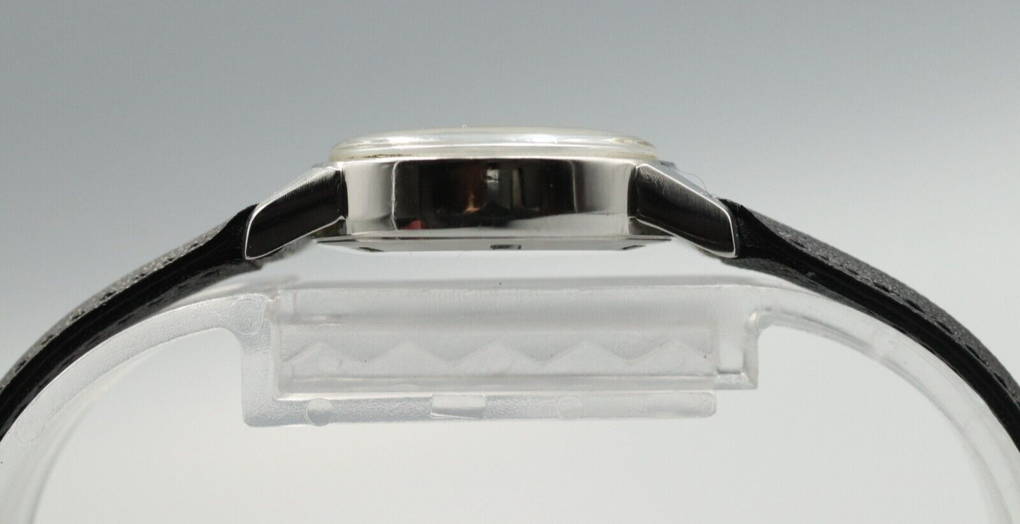 *MINT* Vintage OMEGA Seamaster Cal.630 Hand Winding White Dial Round Women Watch