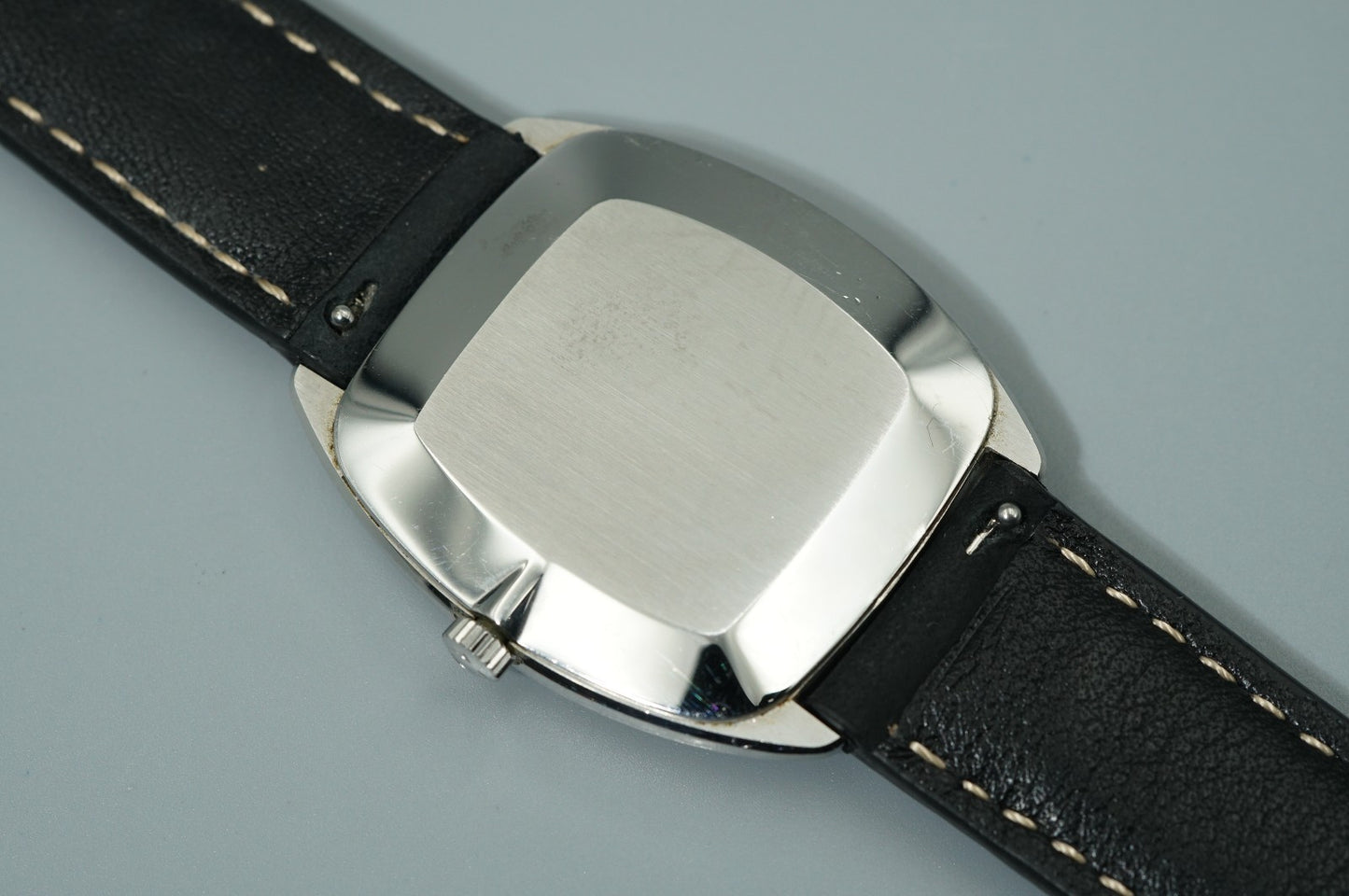 *N MINT* Vintage 1975 OMEGA De Ville Cal.625 Hand Wind Silver Square Mens Watch