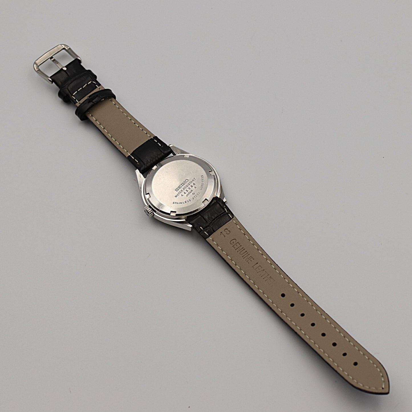 *Exc+4* Vintage 1974 SEIKO KS HI-BEAT 5626-7113 Automa Silver 36mm Mens Watch