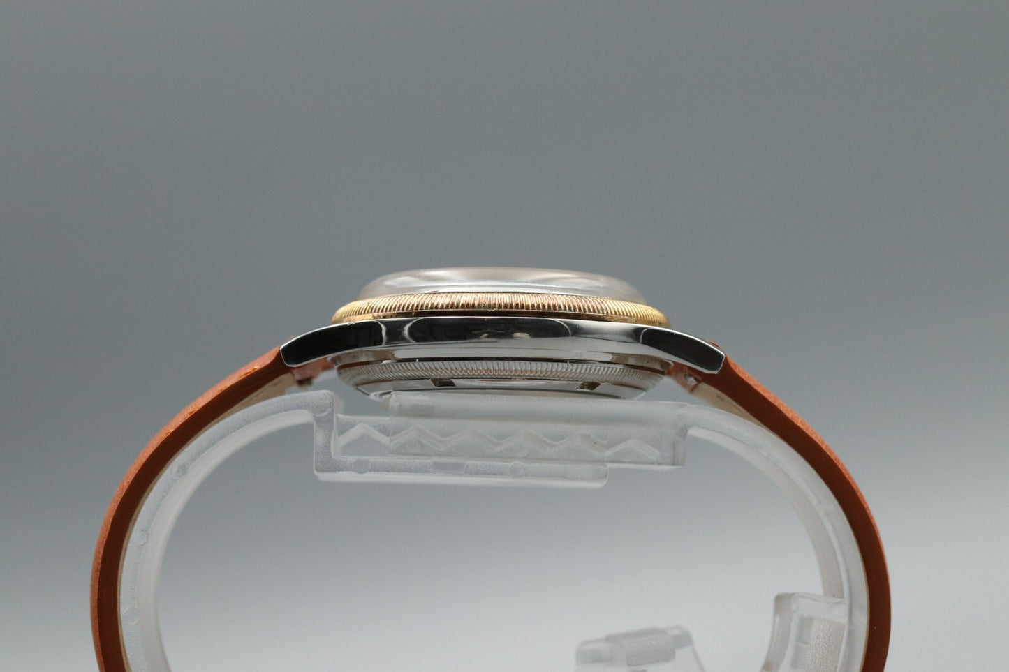 *NEAR MINT* ORIS 7400 Big Crown Pointer Date Gold Automatic 32mm Watch JAPAN