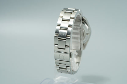 Vintage 1980s OMEGA Seamaster Aqua Terra Cal.1424 Quartz Gray 30mm Women Watch