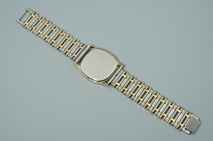 *Exc+5* Vintage 1977 OMEGA De Ville Cal.1365 Qz Silver Square 31mm Mens Watch