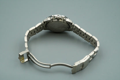 *TOP MINT* Vintage TAG HEUER  CN111C Quartz Silver Dial Round 40 mm Mens Watch