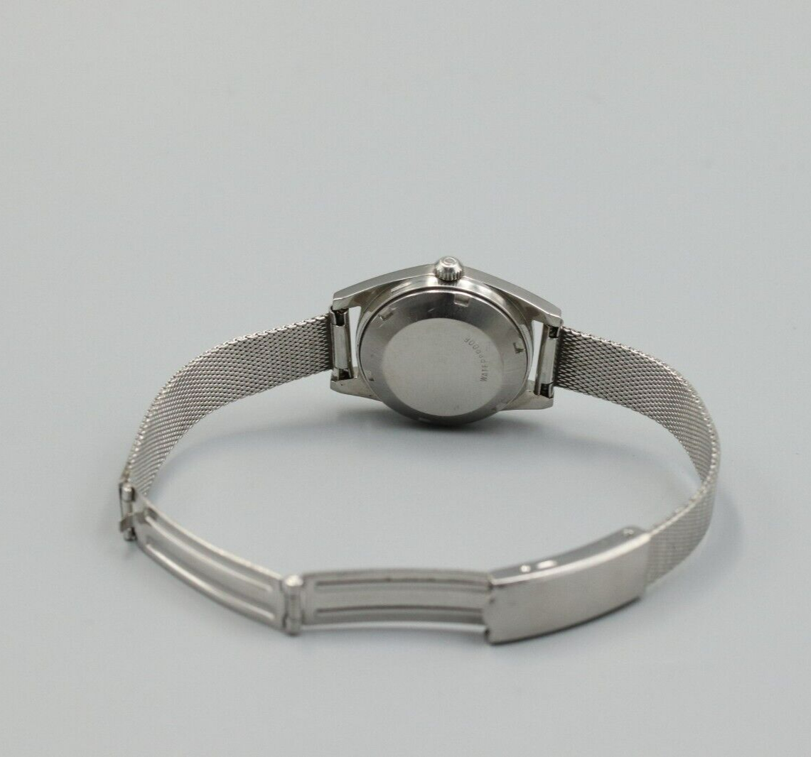 *NEAR MINT* Vintage OMEGA Geneve Cal.684 Automatic Silver Dial Women Watch