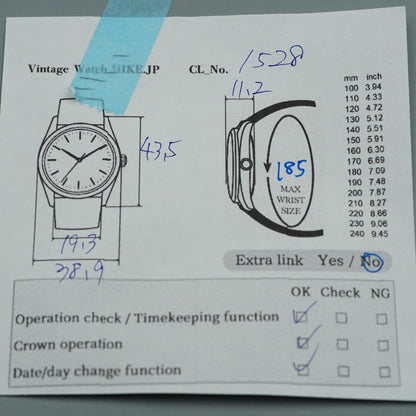 *NEAR MINT* Vintage SEIKO Alpinist 8F56-00D0 Quartz White Round 39 mm Mens Watch