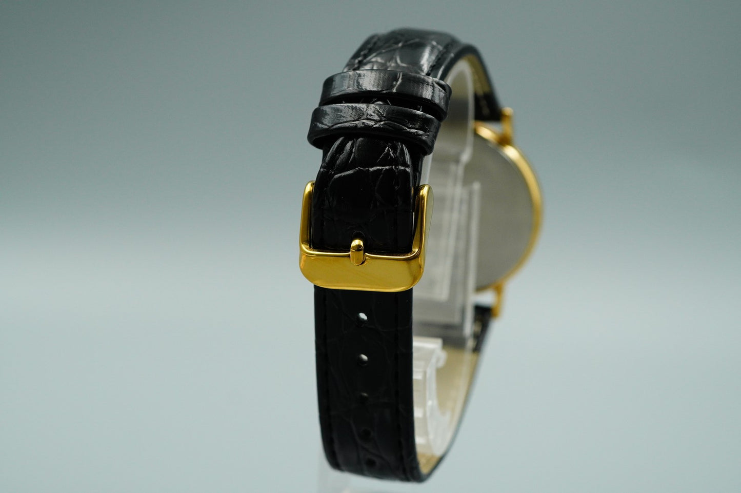 *NEAR MINT* Vintage SEIKO Credor 7N01-8A10 Quartz Gold Round 34 mm Mens Watch