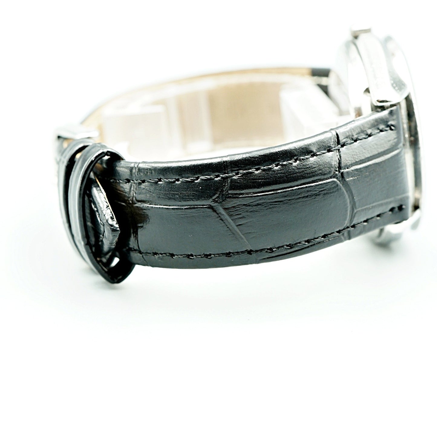 *Exc+5* Vintage 1970s SEIKO KING 4823-8000 Qz White Dial Round 36mm Mens Watch