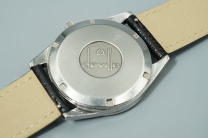 *Exc+3* Vintage 1973 OMEGA De Ville Cal.711 Automatic Cream Dial 34mm Mens Watch