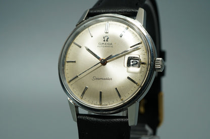 MINT Vintage 1968 OMEGA Seamaster Cal.565 Automatic Silver Dial 34mm Mens Watch