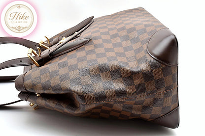 Louis Vuitton Hampstead MM Damier Ebene Tote Bag N51204 Authentic *AB* B0098