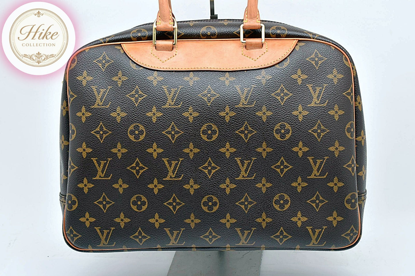 Louis Vuitton Deauville Monogram Brown Handbag M47270 Authentic Condition SA #38