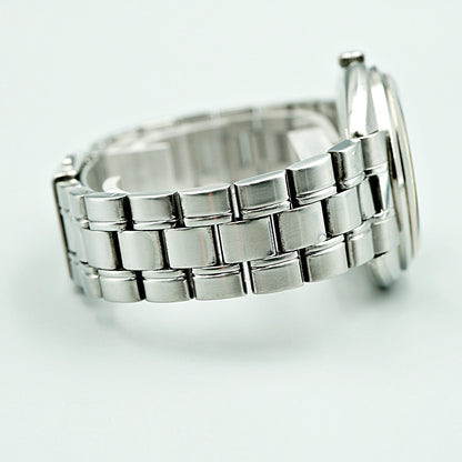 Exc+5 Vintage 1970s SEIKO Lord Matic 5606-7150 Auto White Round 36mm Mens Watch