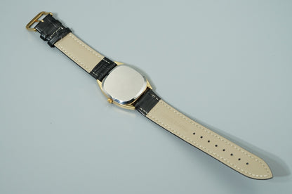 *NEAR MINT* Vintage 1978 OMEGA De Ville Cal.1342 Qz Gold Square 34mm Mens Watch
