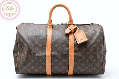 Louis Vuitton Keepall 45 Monogram Handbag M41428 Authentic Condition *AB* B0129