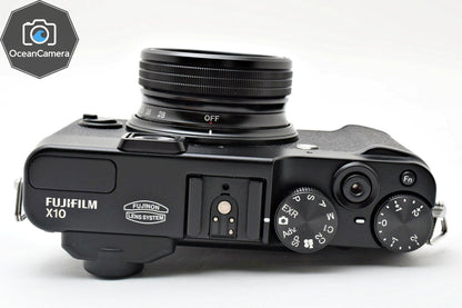 *MINT* Fujifilm X10 12MP Digital Camera 7.1-28.4mm 4x Zoom F2.0-2.8 Lens JAPAN