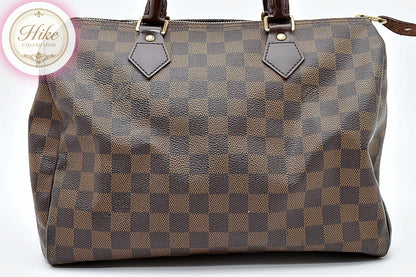 Louis Vuitton Speedy 30 Damier Ebene Handbag N41364 Authentic Condition *SA*