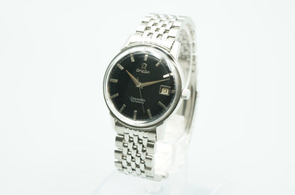 N MINT Vintage 1963 OMEGA Seamaster Cal.562 Automatic Black Dial 34mm Mens Watch