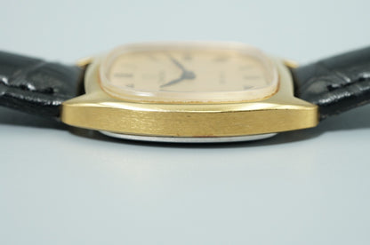 N MINT Vintage 1971 OMEGA De Ville Cal.625 Hand Wind Gold 25mm Women Watch