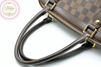 Louis Vuitton Trevi GM Damier Ebene Brown LV Handbag N51998 Ladies Authentic