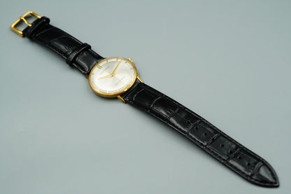 *Exc+5* Vintage SEIKO 15026E Hand Winding Silver Dial Round 35mm Mens Watch