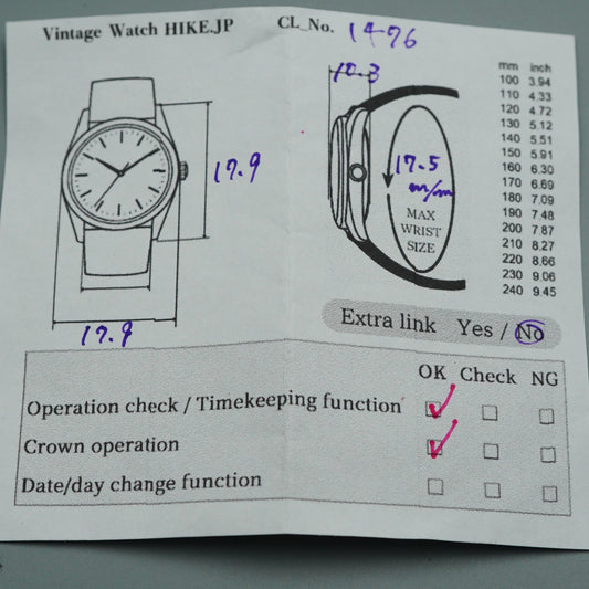 Vintage 1989 SEIKO Ring Watch 10-0630 9602530 Hand Wind Silver 18mm Women Watch