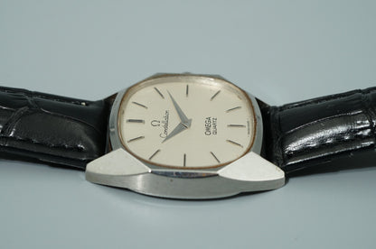 Exc+5 Vintage 1979 OMEGA Constellation Cal.1330 Qz White Octagon 32mm Mens Watch