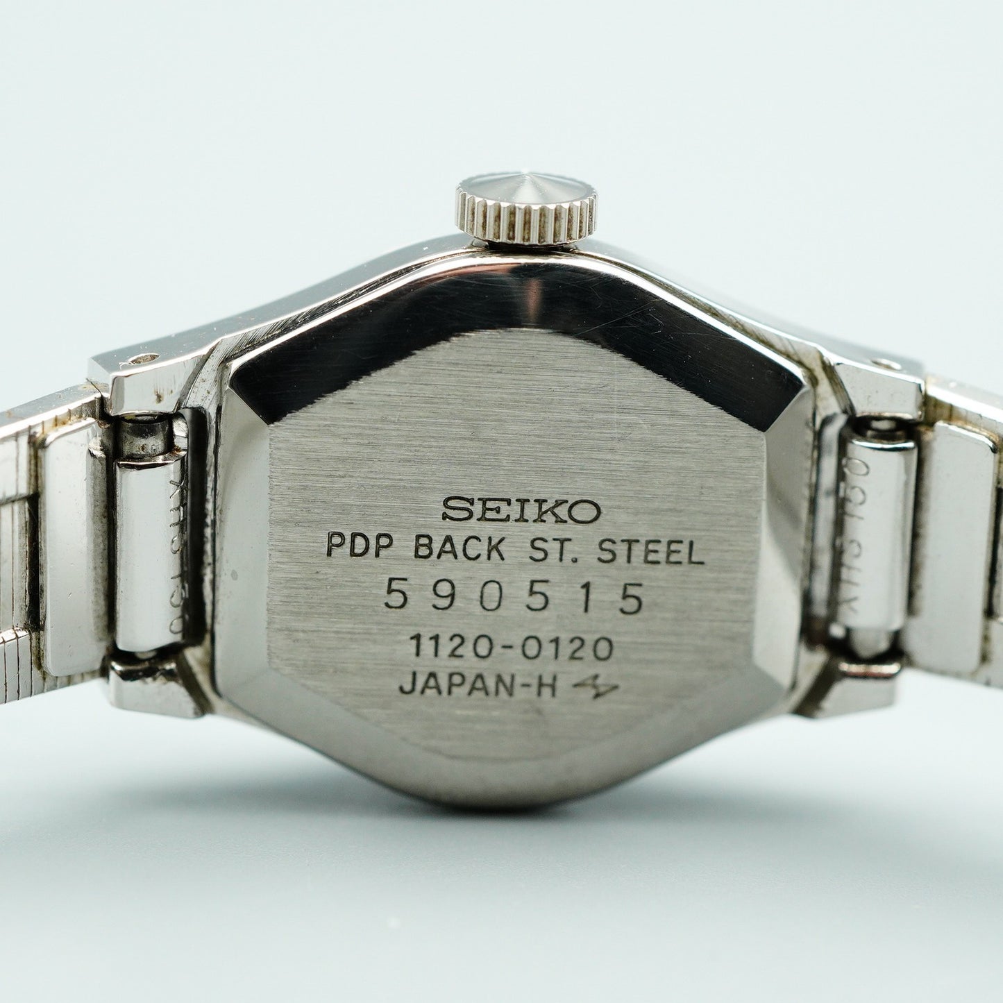 *Exc+5* Vintage 1975 SEIKO HI-BEAT 1120-0120 Hand Wind Silver 19 mm Women Watch