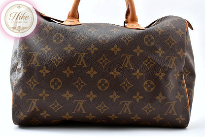 Louis Vuitton Speedy 30 Monogram Hand Bag M41108 Authentic Condition *A* B0111