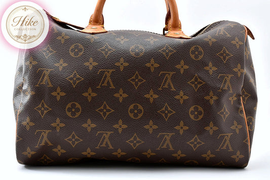 Louis Vuitton Speedy 30 Monogram Hand Bag M41108 Authentic Condition *A* B0111