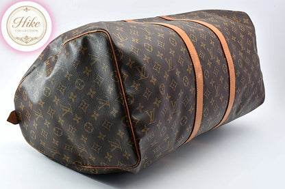 Louis Vuitton Keepall 55 Monogram Boston Bag M41424 Authentic Condition AB B0107